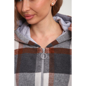 Рубашка-толстовка женская РТЖКК-01 смесовая ткань (р-ры: 48-58) хаки Рубашка-толстовка женская РТЖКК-01 смесовая ткань (р-ры: 48-58) хаки