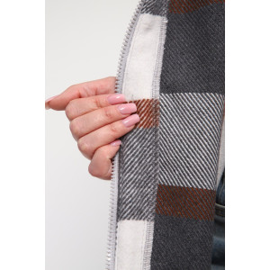 Рубашка-толстовка женская РТЖКК-01 смесовая ткань (р-ры: 48-58) хаки Рубашка-толстовка женская РТЖКК-01 смесовая ткань (р-ры: 48-58) хаки