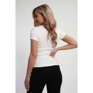 Футболка женская ФЖ-002 кашкорсе (р-ры: 42-48) экрю Футболка женская ФЖ-002 кашкорсе (р-ры: 42-48) экрю