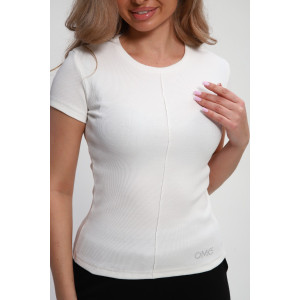 Футболка женская ФЖ-002 кашкорсе (р-ры: 42-48) экрю Футболка женская ФЖ-002 кашкорсе (р-ры: 42-48) экрю