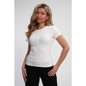 Футболка женская ФЖ-002 кашкорсе (р-ры: 42-48) экрю Футболка женская ФЖ-002 кашкорсе (р-ры: 42-48) экрю