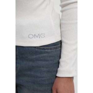 Лонгслив женский ЛГ-03 кулирка (р-ры: 42-50) экрю