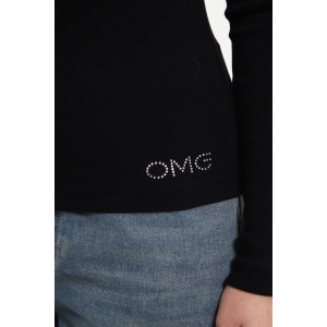 Лонгслив женский ЛГ-03 кулирка (р-ры: 42-50) черный Лонгслив женский ЛГ-03 кулирка (р-ры: 42-50) черный