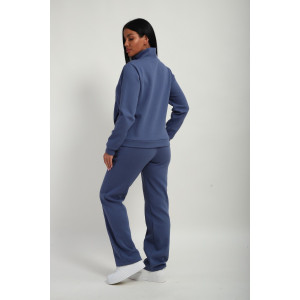 Костюм двойка женский М-20 дабл фейс (р-ры: 46-60) голубой