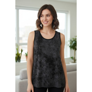 Майка женская №821 кулирка (р-ры: 50) черный