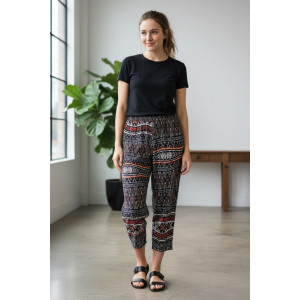 Бриджи женские №691 кулирка (р-ры: 42-44) разноцвет