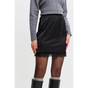 Юбка женская М-16 армани шёлк (р-ры: 42-52) черный