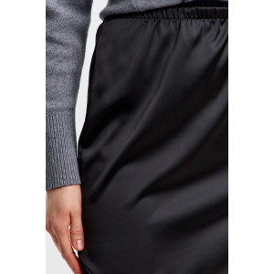 Юбка женская М-16 армани шёлк (р-ры: 42-52) черный