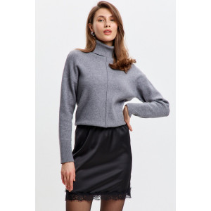 Юбка женская М-16 армани шёлк (р-ры: 42-52) черный