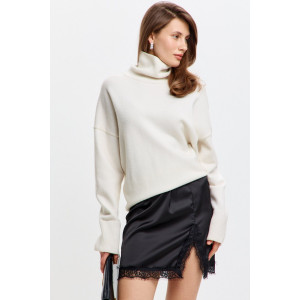 Юбка женская М-17 армани шёлк (р-ры: 42-52) черный