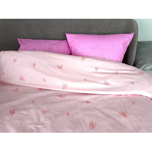 Постельное белье "Эко" бязь "Сердца"