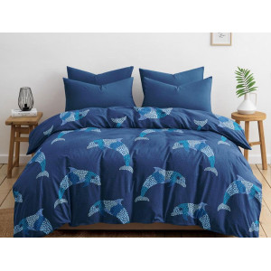 Постельное белье "Эко" бязь "Долфин"