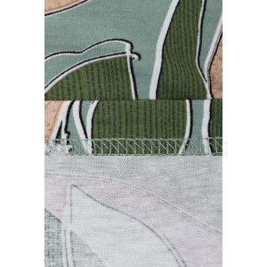 Халат женский "Нора" кулирка (р-ры: 48-62) светло-зеленый