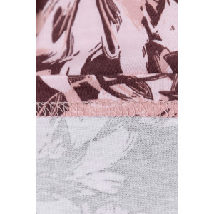 Халат женский "Нора" кулирка (р-ры: 48-62) сухая роза