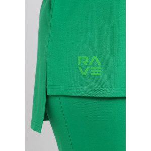 Костюм двойка женский "Рейв-3" футер 2-х нитка с лайкрой (р-ры: 46-58) зеленый