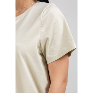 Футболка женская 1905/5 кулирка с лайкрой (р-ры: 48-62) светло-зеленый