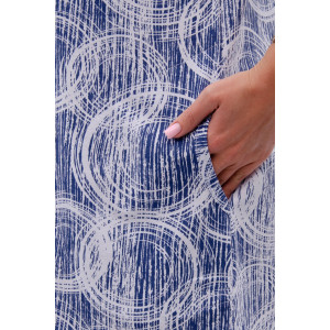 Халат женский "Рената" кулирка (р-ры: 50-60) бабл