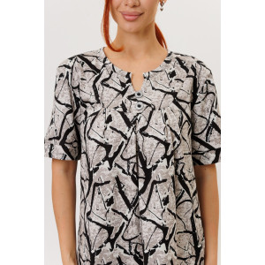 Туника женская №2201/2 кулирка (р-ры: 48-58) бежевый