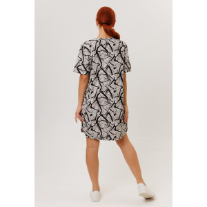 Туника женская №2201/2 кулирка (р-ры: 48-58) бежевый