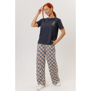 Костюм двойка женский №2260/1 кулирка (р-ры: 46-56) серый