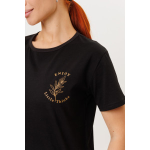 Костюм двойка женский №2260 кулирка (р-ры: 46-56) черный