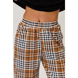 Костюм двойка женский №2260 кулирка (р-ры: 46-56) черный