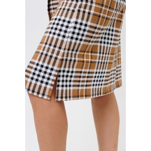 Туника женская №2261 кулирка (р-ры: 48-58) коричневый