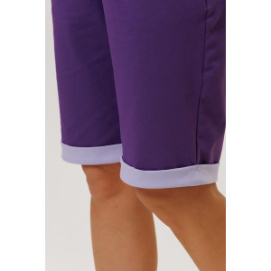 Костюм двойка женский №2150/2 кулирка с лайкрой (р-ры: 48-58) фиолетовый