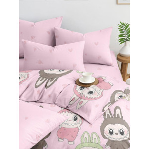 Постельное белье бязь стандарт "Лабубушки"