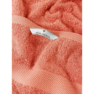 Набор махровых полотенец "Sevil" терракотовый 2 шт.