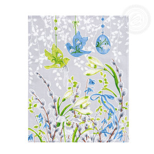 Набор кухонный из 3-х полотенец рогожка "Пасха"