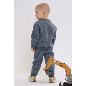 Свитшот детский 2398-Фут "Футер" футер 3-х нитка с начёсом (р-ры: 80-110) землекоп