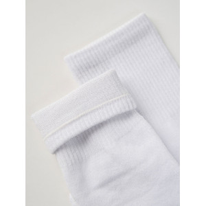 Носки женские "Рожденная тратить" - упаковка 1 пара белый