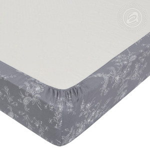 Простыня на резинке поплин "Луара" (последний размер) 160х200 Простыня на резинке поплин "Луара" (последний размер) 160х200