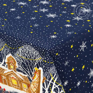 Скатерть из рогожки "Полночь" (последний размер) 180х145 Скатерть из рогожки "Полночь" (последний размер) 180х145