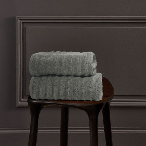 Полотенце махровое "Волна" антрацит (последний размер) 50х90 Полотенце махровое "Волна" антрацит (последний размер) 50х90