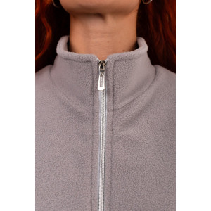 Толстовка женская "Элли" ФТ-27 флис (последний размер) светло-серый 48,52,54