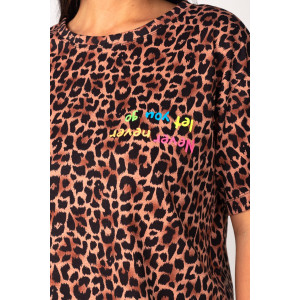 Костюм двойка женский К-349 "Лилу" кулирка (последний размер) шоколад 54