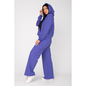 Костюм двойка женский ФК-45 "Касандра" футер 2-х нитка (последний размер) ирис 52