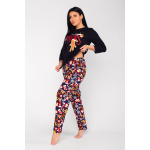 Костюм двойка женский НГ-01 "Пряня" кулирка (последний размер) 48