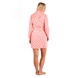 Халат женский В-32 "Милка" велюр (последний размер) розовый 50 Халат женский В-32 "Милка" велюр (последний размер) розовый 50