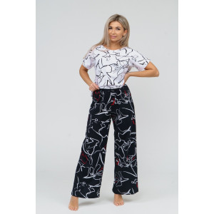 Костюм двойка женский К-055 кулирка (последний размер) черный 46,48,50 Костюм двойка женский К-055 кулирка (последний размер) черный 46,48,50