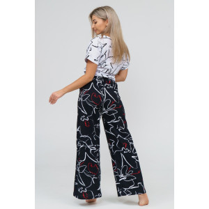 Костюм двойка женский К-055 кулирка (последний размер) черный 46,48,50 Костюм двойка женский К-055 кулирка (последний размер) черный 46,48,50