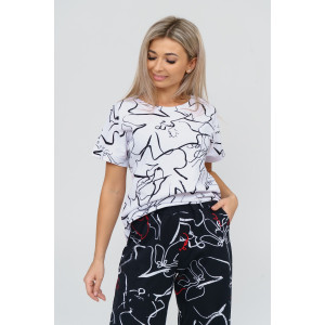 Костюм двойка женский К-055 кулирка (последний размер) черный 46,48,50 Костюм двойка женский К-055 кулирка (последний размер) черный 46,48,50