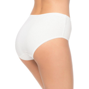 Трусы женские TS0189 хлопок+эластан (последний размер) белый 2XL