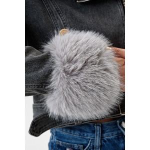 Куртка женская №28037 джинс с полиэстером (последний размер) черный 46 Куртка женская №28037 джинс с полиэстером (последний размер) черный 46