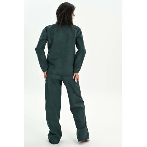 Свитшот женский №058620 эко-замша (р-ры: 42-52) изумрудный Свитшот женский №058620 эко-замша (р-ры: 42-52) изумрудный