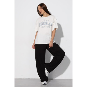 Брюки женские Б-02 футер 2-х нитка (р-ры: XS-L) черный Брюки женские Б-02 футер 2-х нитка (р-ры: XS-L) черный