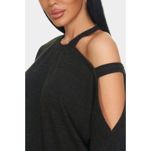 Джемпер женский "Пэрис" ангора-софт (р-ры: 46-64) черный Джемпер женский "Пэрис" ангора-софт (р-ры: 46-64) черный