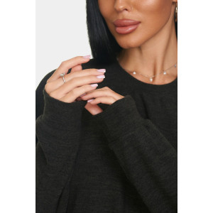 Джемпер женский "Пэрис" ангора-софт (р-ры: 46-64) черный Джемпер женский "Пэрис" ангора-софт (р-ры: 46-64) черный